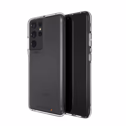 GEAR4 D3O Crystal Palace Samsung Galaxy S21 Ultra 5G Clear, Cover, Samsung, Galaxy S21 Ultra 5G, 17.3 cm (6.8"), Black