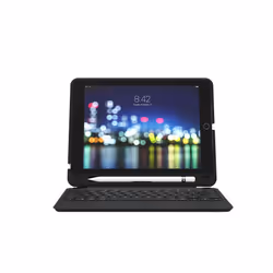 ZAGG Slim Book Go, UK English, Apple, iPad, Black, 25.9 cm (10.2"), Polycarbonate (PC)