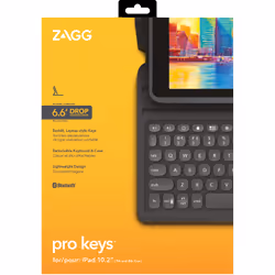 ZAGG Pro Keys Apple iPad 10.2 Black/Grey UK - Additional view 8