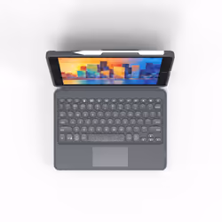 ZAGG Keyboard Pro Keys with Trackpad-Apple-iPad 10.2-Black/Gray-UK - Additional view 5
