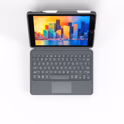 ZAGG Keyboard Pro Keys with Trackpad-Apple-iPad 10.2-Black/Gray-UK - Additional view 8