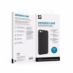 IFROGZ Defence mobile phone case 11.9 cm (4.7") Cover Black