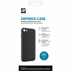 IFROGZ Defence mobile phone case 11.9 cm (4.7") Cover Black