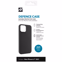 IFROGZ Defence mobile phone case 17 cm (6.7") Cover Black