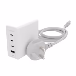 mophie Accessories-Wall Adapter-USB-C-PD-HUB-120W-GAN-White-UK(3xUSBC + 1xUSBA) - Additional view 2