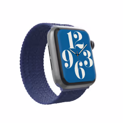 GEAR4 Braided Bands Apple Watch 45/44/42mm FG MD Navy Blue