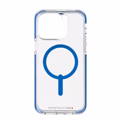 GEAR4 D3O Santa Cruz Snap Apple iPhone 14 Pro Max Blue, Cover, Apple, iPhone 14 Pro Max, 17 cm (6.7"), Blue