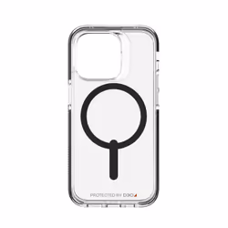 GEAR4 D3O Santa Cruz Snap Apple iPhone 14 Pro Black, Cover, Apple, iPhone 14 Pro, 15.5 cm (6.1"), Black