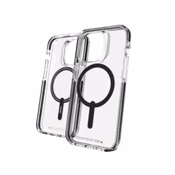 GEAR4 D3O Santa Cruz Snap Apple iPhone 14 Pro Black