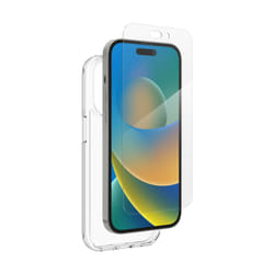 InvisibleShield Glass Elite 360 AM Apple iPhone 14 Pro Case Friendly Screen Bundle