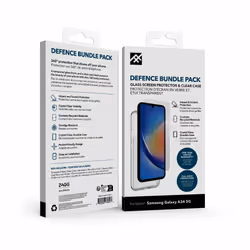 IFROGZ Defence Bundle Pack mobile phone case 16.8 cm (6.6") Cover Transparent