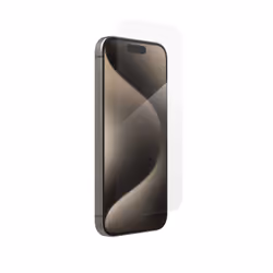 InvisibleShield Glass Elite AM E Apple iPhone 15 Pro Screen EN/FR, Apple, iPhone 15 Pro, Anti-bacterial, Scratch resistant, S ...