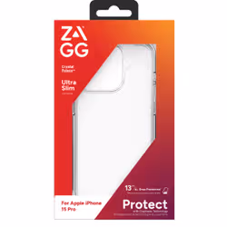 ZAGG Cases Crystal Palace Cover iPhone 15 Pro Transparent - Additional view 5