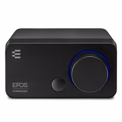 EPOS H6Pro Open Back + GSX 300 Audio Gaming Bundle for Windows and PC, lift-to-mute mic, Lightweight gaming headset with Audio DAC for improved sound,
