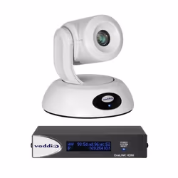 Vaddio RoboSHOT 30E HDBT OneLINK HDMI, Personal video conferencing system, CMOS, 60 fps, 70.2°, 20x, White