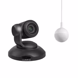 Vaddio ConferenceSHOT AV Bundle – CeilingMIC 1 w/o Speaker, CMOS, Full HD, 60 fps, Black