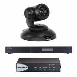 Vaddio EasyIP Mixer Base Kit (black) (Black Camera + EasyIP Mixer + Switch), Group video conferencing system, CMOS, Full HD,  ...
