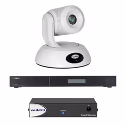 Vaddio EasyIP 20 Base Kit with Professional IP PTZ Camera, Group video conferencing system, 2.38 MP, CMOS, Full HD, 60 fps, 1 ...