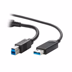Vaddio 440-1015-015 USB cable USB 3.2 Gen 2 (3.1 Gen 2) 15 m USB B USB A Black