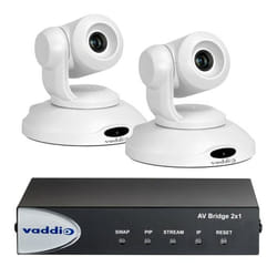 Vaddio AV Bridge 2x1 with 2 PrimeSHOT 10 HDMI cameras