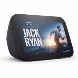 Amazon Echo Show 5 (3 gen.), Amazon Alexa, Rectangle, Black, Charcoal, Android, Fire OS, iOS, 14 cm (5.5")
