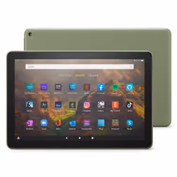 Amazon Fire HD 10, 25.6 cm (10.1"), 1920 x 1200 pixels, 32 GB, 3 GB, 2 GHz, Green