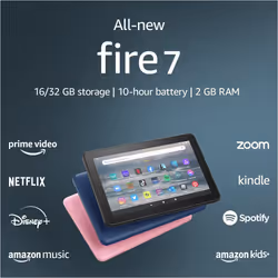 Amazon Fire 7 16 GB 17.8 cm (7") 2 GB Wi-Fi 4 (802.11n) Pink