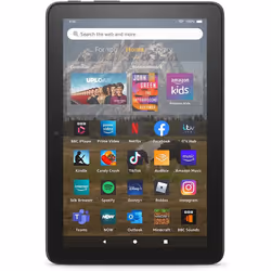 Amazon Fire HD 8, 20.3 cm (8"), 1280 x 800 pixels, 32 GB, 2 GB, 2 GHz, Black