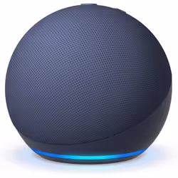 Amazon B09B8YWXDF, Amazon Alexa, Spheric, Blue, Deep Sea Blue, German, English, Spanish, French, Italian, Wireless