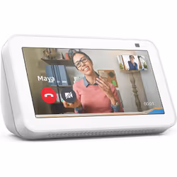 Amazon Echo Show 5, Amazon Alexa, Rectangle, White, Android, Fire OS, iOS, 14 cm (5.5"), 960 x 480 pixels
