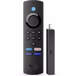 Amazon - Fire TV Stick Lite - HD streaming device - Black 2nd Gen