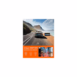 VANTRUE E1 Lite WiFi Dash Cam Front 1080P, Mini Dashcam Dual GPS and Voice Control, Car Camera with HDR, Night Vision, 160, Dash Camera 24h Parking