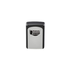 Wall Mounted Key Storage Box Combination Lock Black