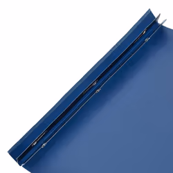 Amazon Basics Letter Size Clear Front Poly Report Cover with Metal Prong Fasteners - 25-Pack  Assorted Black and Navy