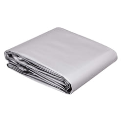 Amazon Basics Multi Purpose Waterproof Poly Tarp Cover  12x20ft  16MIL Thick  Silver/Black  1-Pack (Previously AmazonCommercial brand)