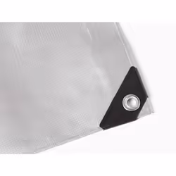 Amazon Basics Multi Purpose Waterproof Poly Tarp Cover  12x20ft  16MIL Thick  Silver/Black  1-Pack (Previously AmazonCommercial brand)