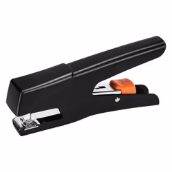 Amazon Basics Effortless Hand Held Plier Stapler  25 Sheet Capacity  Black
