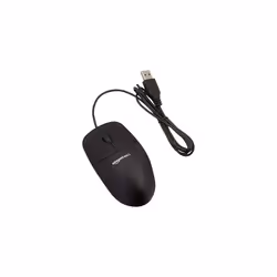 3-Button USB Optical Mouse Black