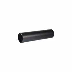 High-Density Round Foam Roller, 60 cm, Black