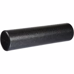 Amazon Basics High-Density Round Foam Roller for Exercise and Recovery - 18-Inch Black