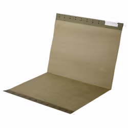 Amazon Basics Hanging Organizer File Folder  Letter Size  Green - Pack of 25
