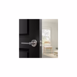 Amazon Basics Contemporary Madison Door Lever - Privacy - Satin Nickel  6-Pack
