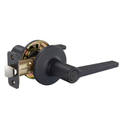Amazon Basics Manchester Door Lever - Privacy - Matte Black  6-Pack