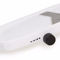 Hand-Held Mandoline Slicer, White