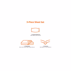 Amazon Basics 3 Piece Bed Sheet Set  100% Cotton Jersey  Includes Super Soft  Flat and Fitted Sheets  Pillowcase  Twin  Dark Gray  Solid