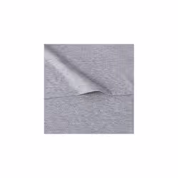 Amazon Basics 3 Piece Bed Sheets Set  100% Cotton Jersey  Includes Super Soft  Flat and Fitted Sheets  Pillowcase  Twin  Light Gray  Solid