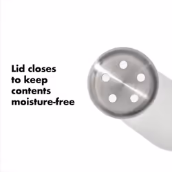 OXO Good Grips Glass Adjustable Salt & Pepper Shaker Set  3.5 oz Each