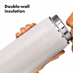 OXO 40 oz Insulated Handled Lid Water Bottle  Quartz