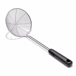 OXO good grips Stainless Steel Spider Scoop & Strain Skimmer Black