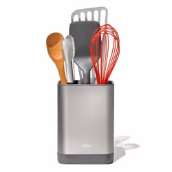 OXO Good Grips Adjustable Stainless Steel Organizer  Small Utensil Holder